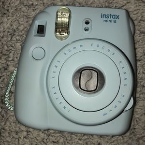 blue instax mini 8